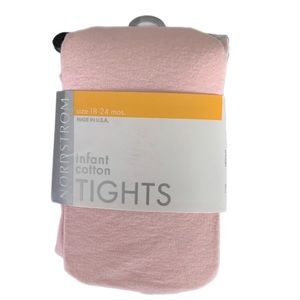 🪻3/$12🪻NWT NORDSTROM Pink Sheer Baby Girls Dress tights 18-24M